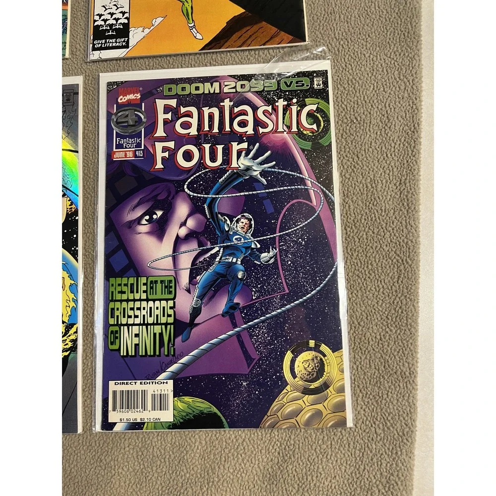 Fantastic Four Comic Book Lot 6‎ Issues 245 279 293 372 396 413